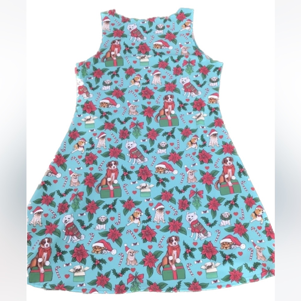 RARE NWOT Blackmilk Santa Paws Dress~LIMITED Size Large - Picture 5 of 14